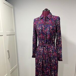 FatFace floral shirt dress